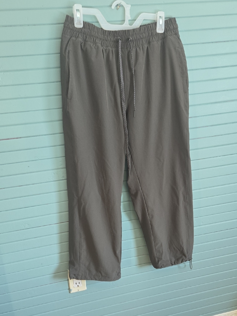 Layer 8 Women's Gray Drawstring Joggers